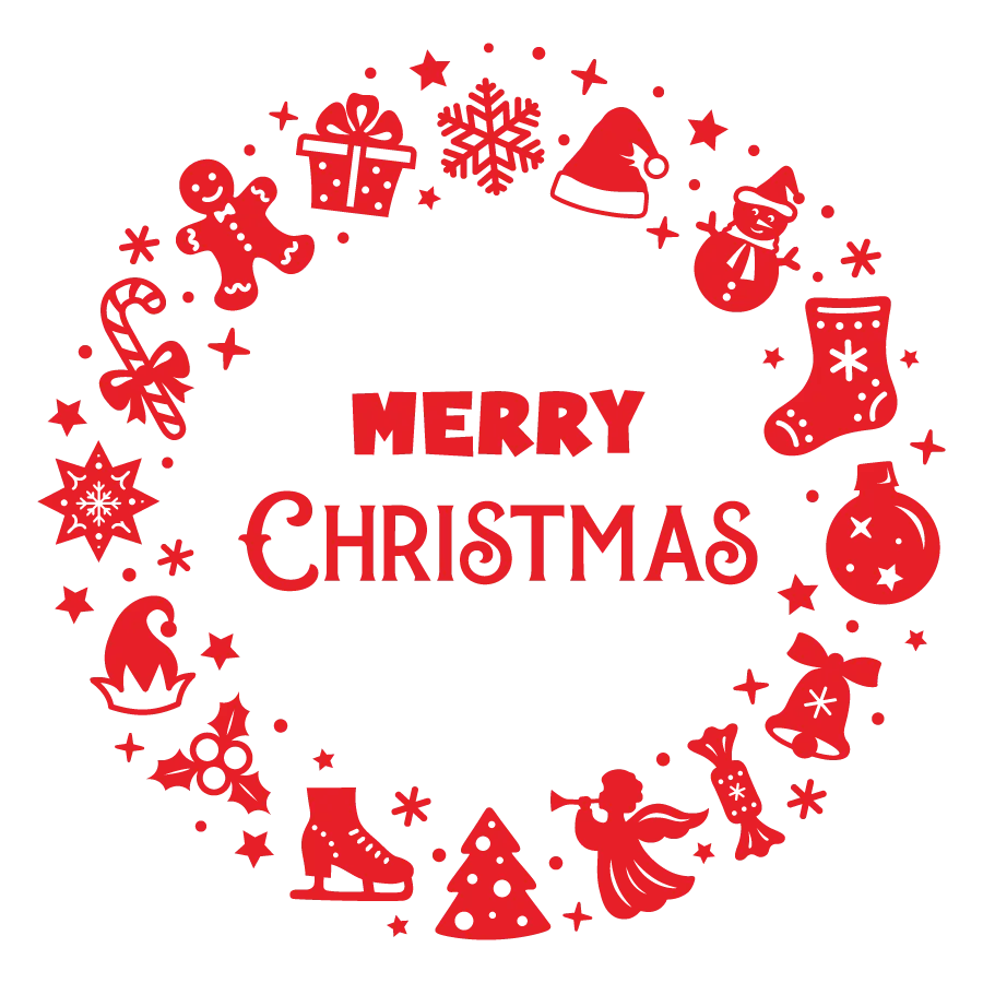 Christmas holiday gobo projection design