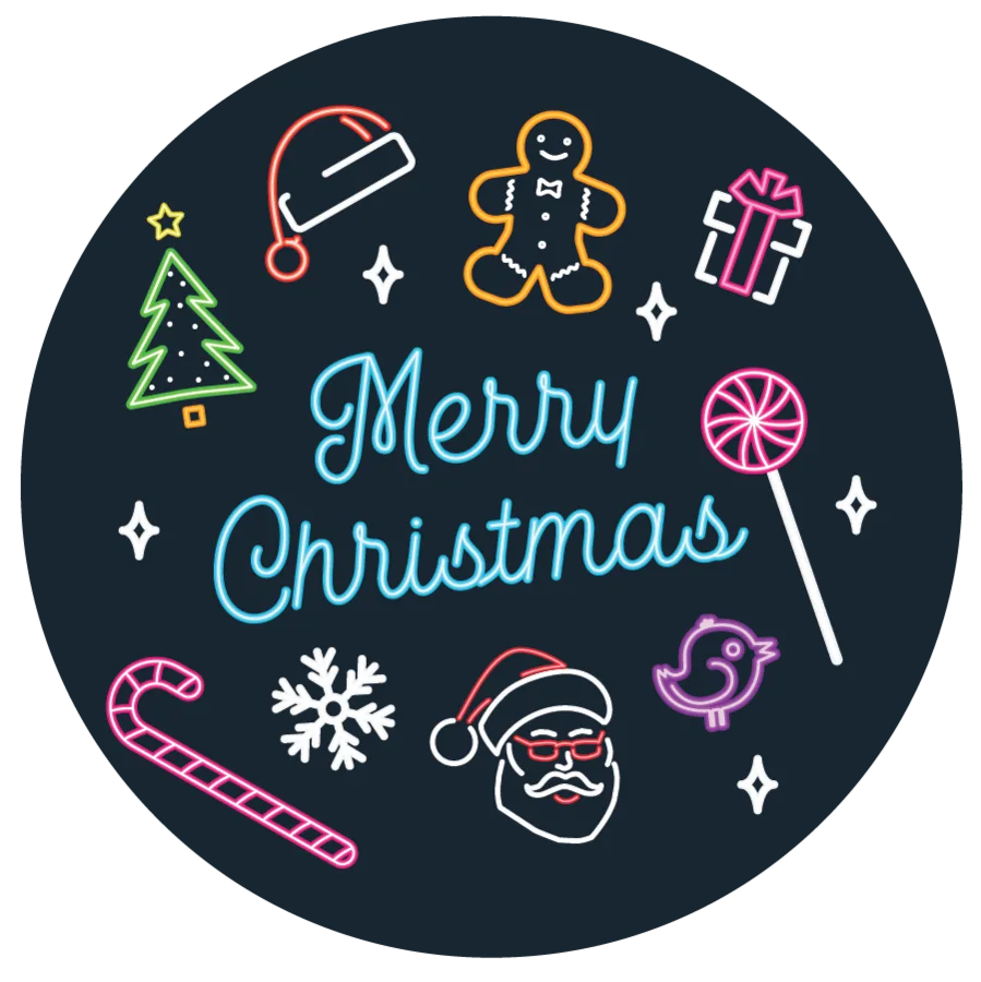 Christmas gobo design 2