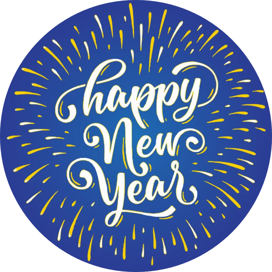 New Year gobo design 3