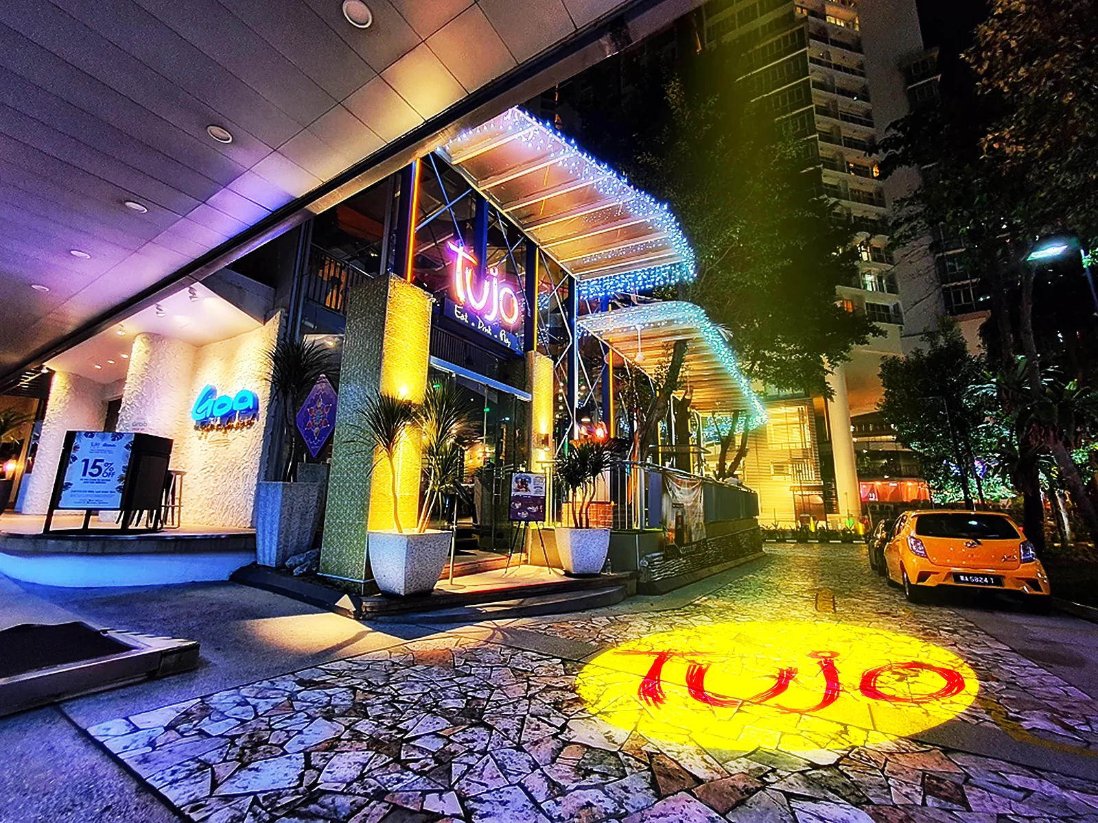 Turn any storefront into a landmark — every passerby stops