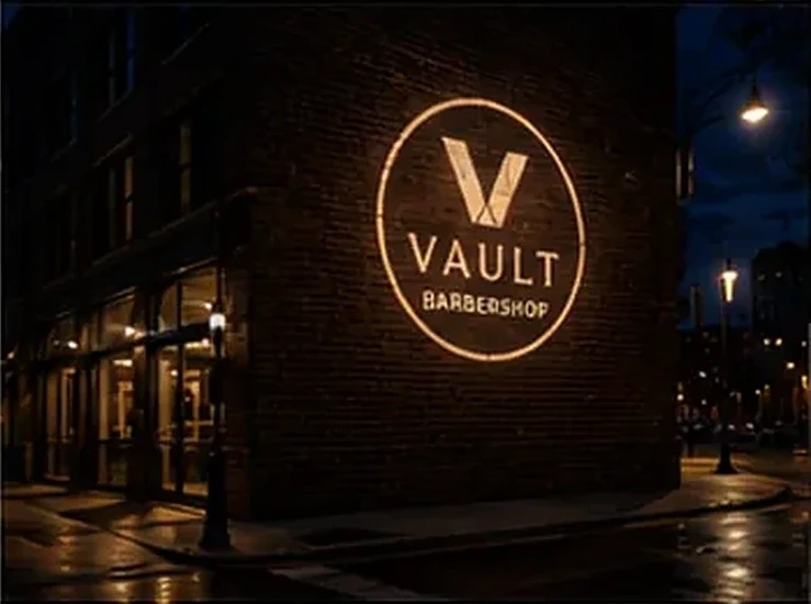 Real storefront projections in action — Infinity Projectors