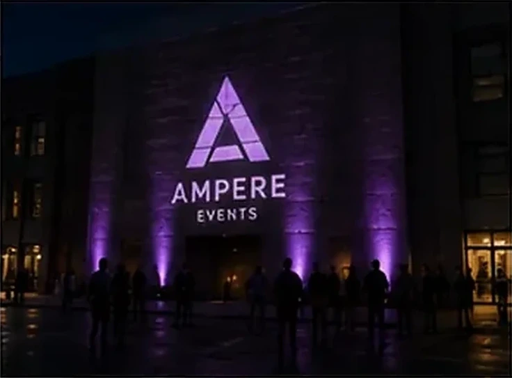 Real storefront projections in action — Infinity Projectors