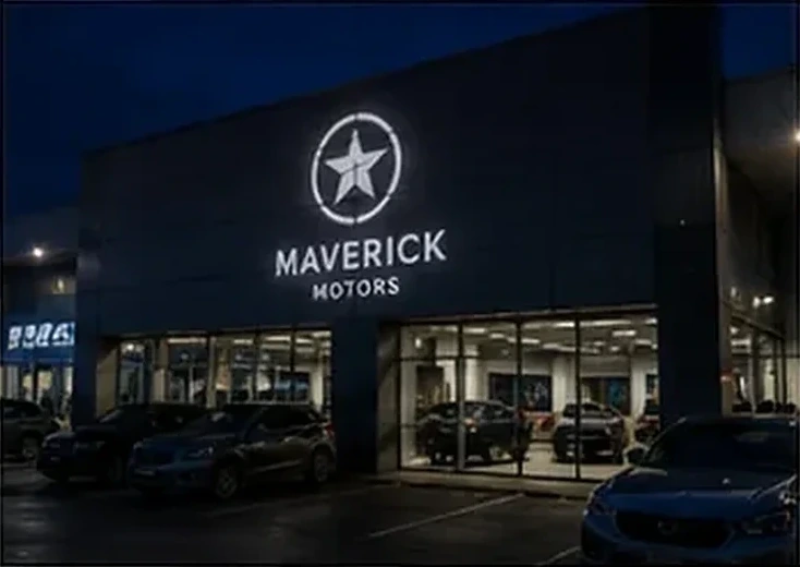 Real storefront projections in action — Infinity Projectors