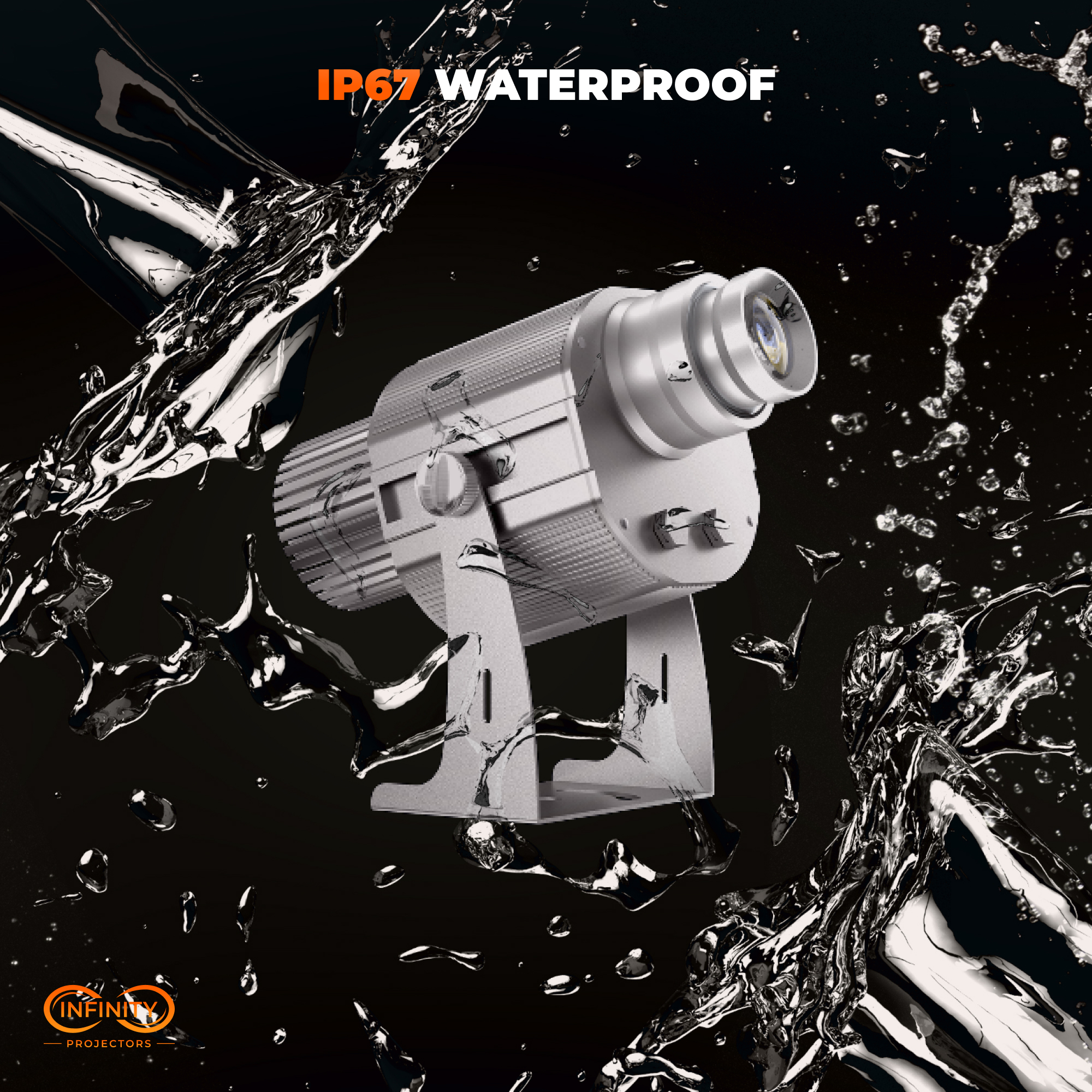 Waterproof Outdoor Gobo Projector | 15w-100w