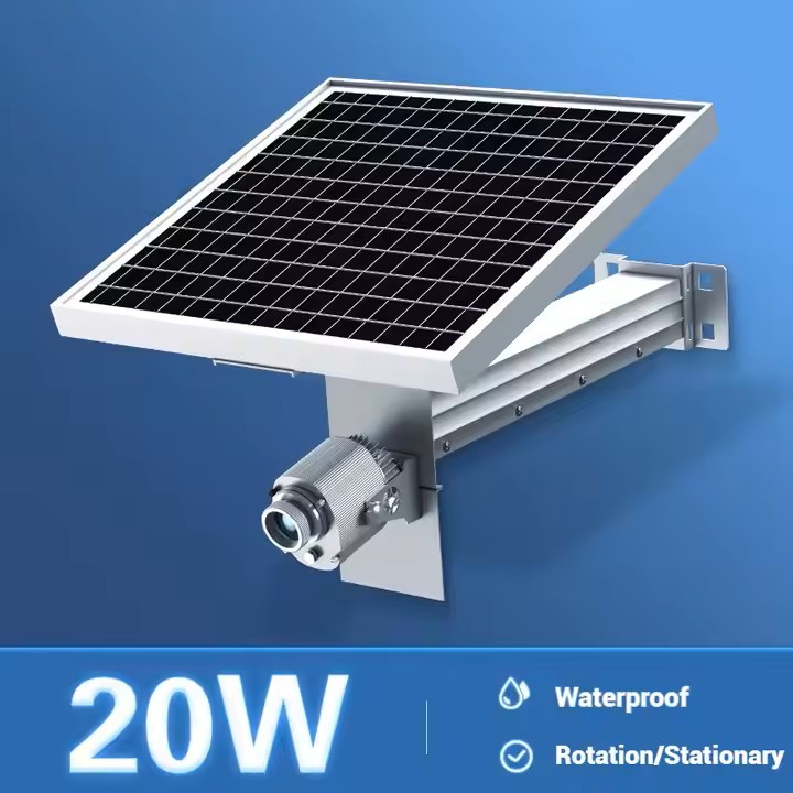 Solar-Powered Gobo Projector – Illuminate Anywhere, Plug-Free | 20W - 60W