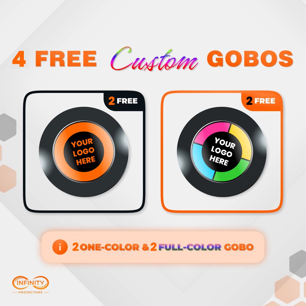 Infinity 4Gobo Spin Projector | 35W - 700W