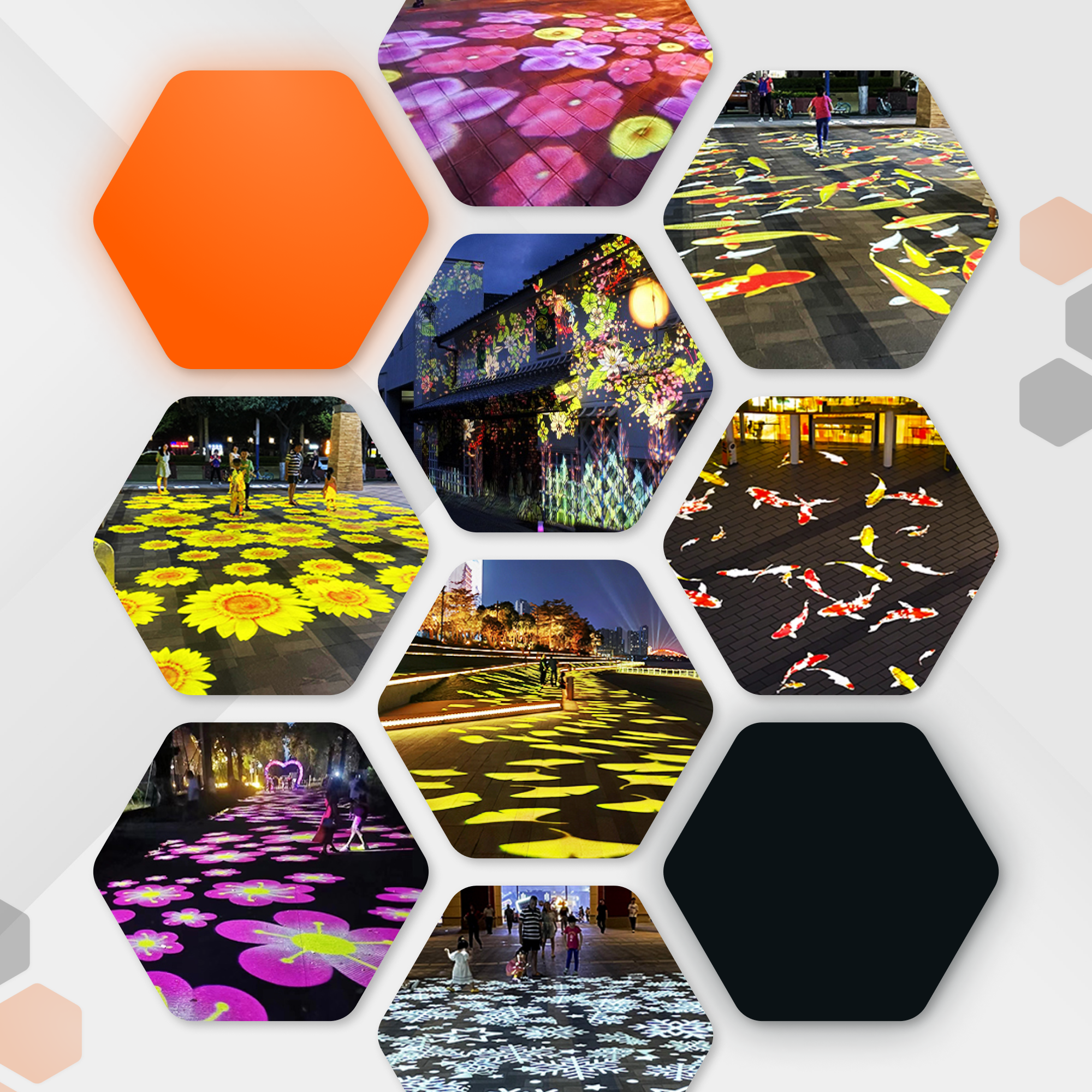 Dynamic 3D Gobo Projector -  15W-300W