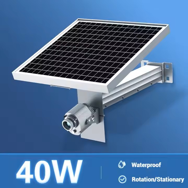 Solar-Powered Gobo Projector – Illuminate Anywhere, Plug-Free | 20W - 60W