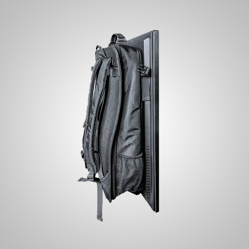 video lcd portable back pack