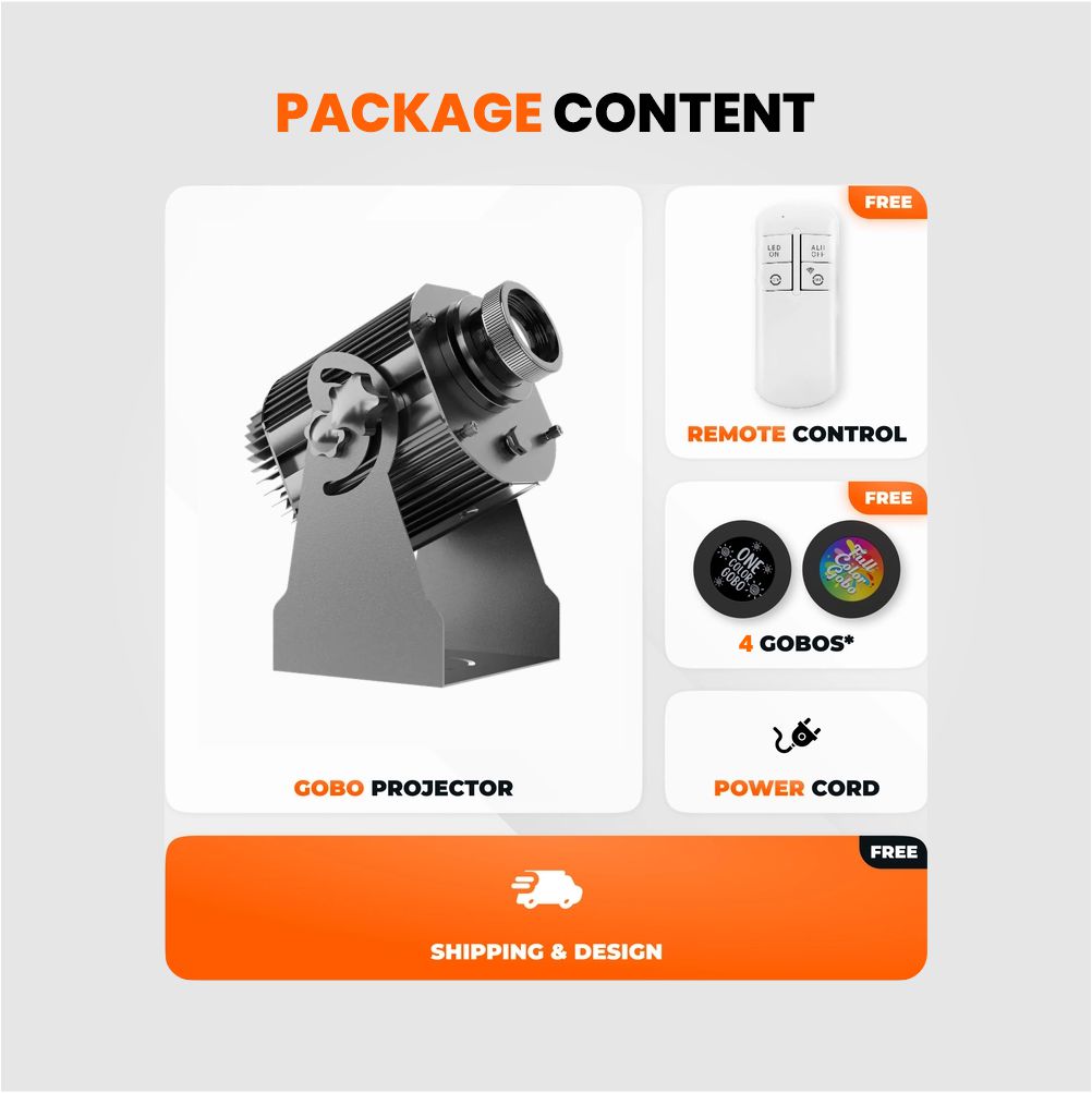 Infinity 4Gobo Spin Projector | 35W - 700W