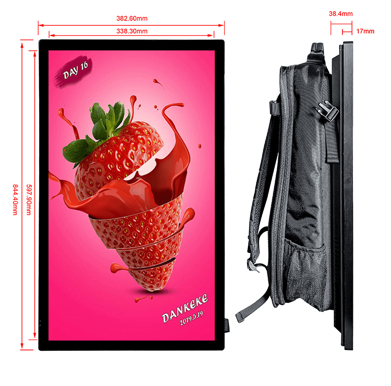 mobile video backpack