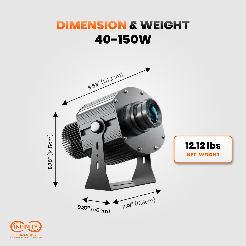 Infinity 4Gobo Spin Projector | 35W - 700W