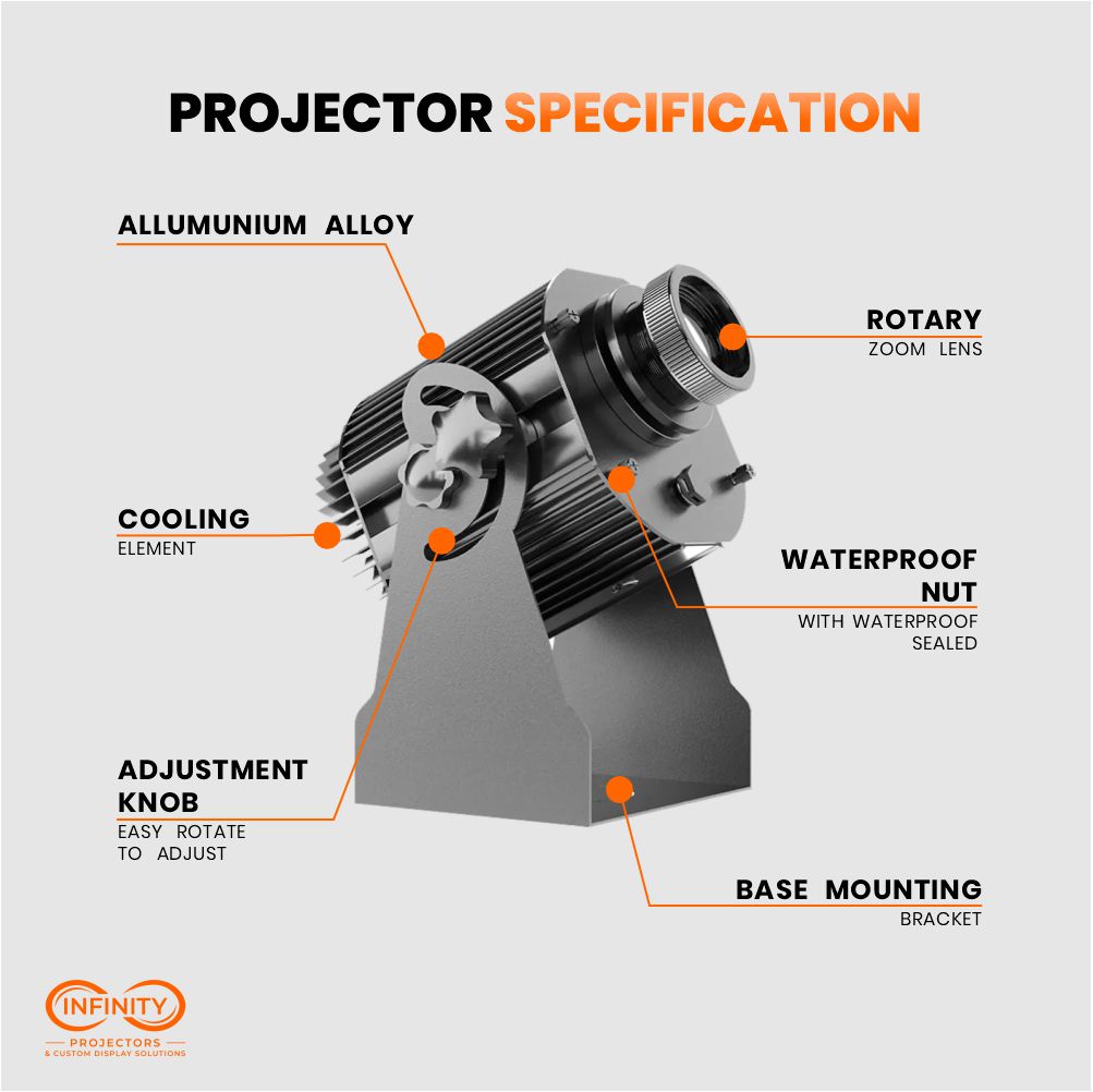 Infinity 4Gobo Spin Projector | 35W - 700W