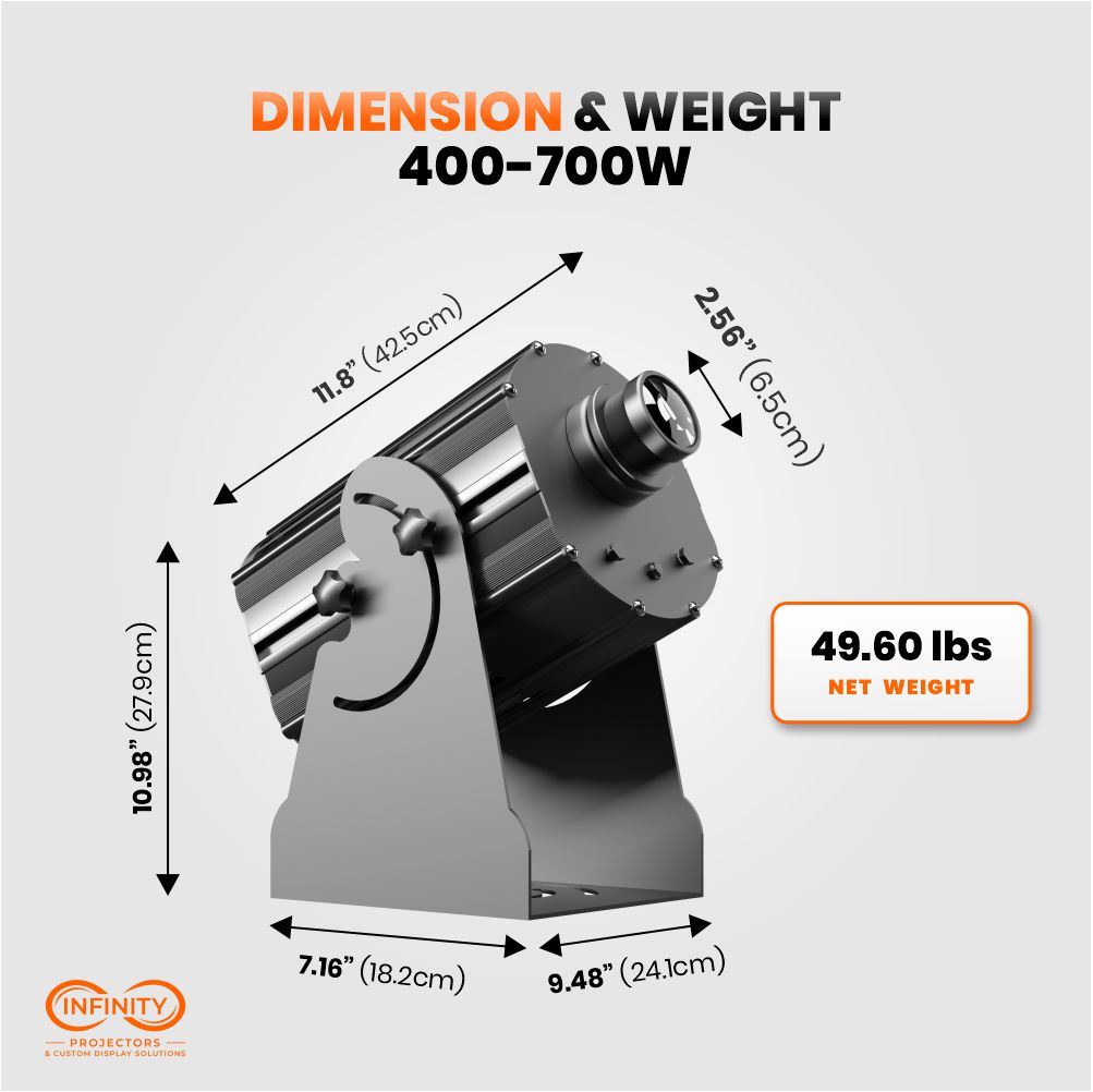 Infinity 4Gobo Spin Projector | 35W - 700W