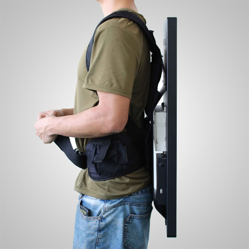 video screen back pack