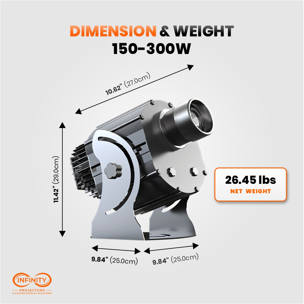 Infinity 4Gobo Spin Projector | 35W - 700W