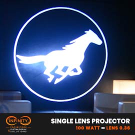 single-gobo-projector