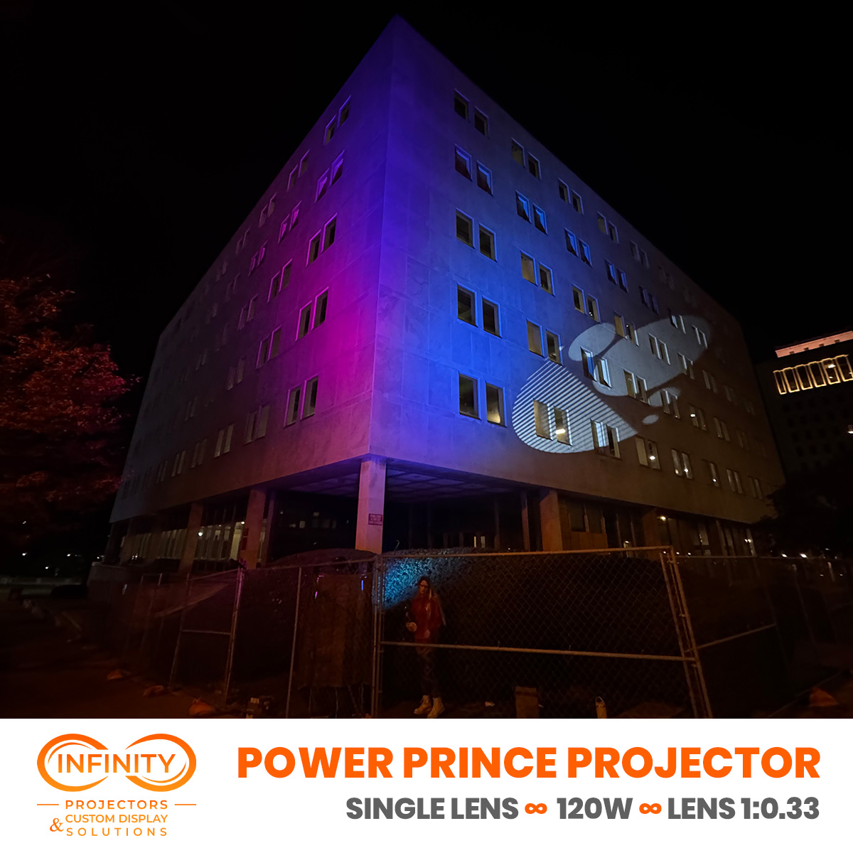 Power Prince Gobo Projector 120W