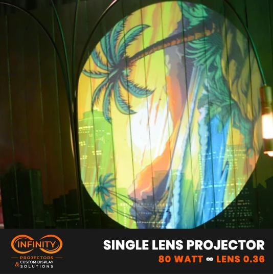 single-gobo-projector