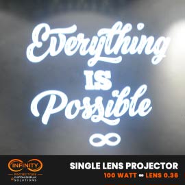 single-gobo-projector