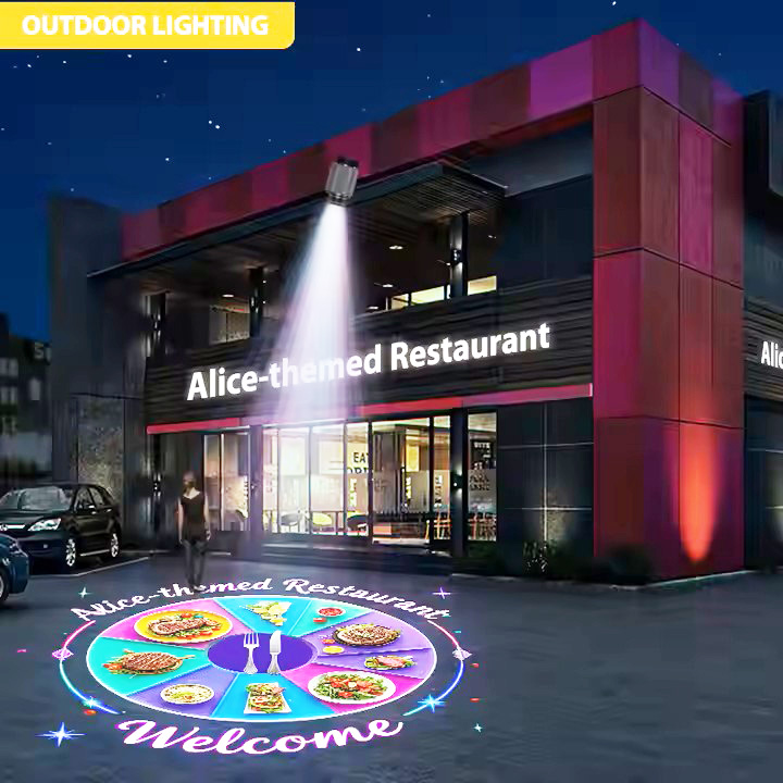 outdoor projector - newyear