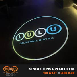 single-gobo-projector