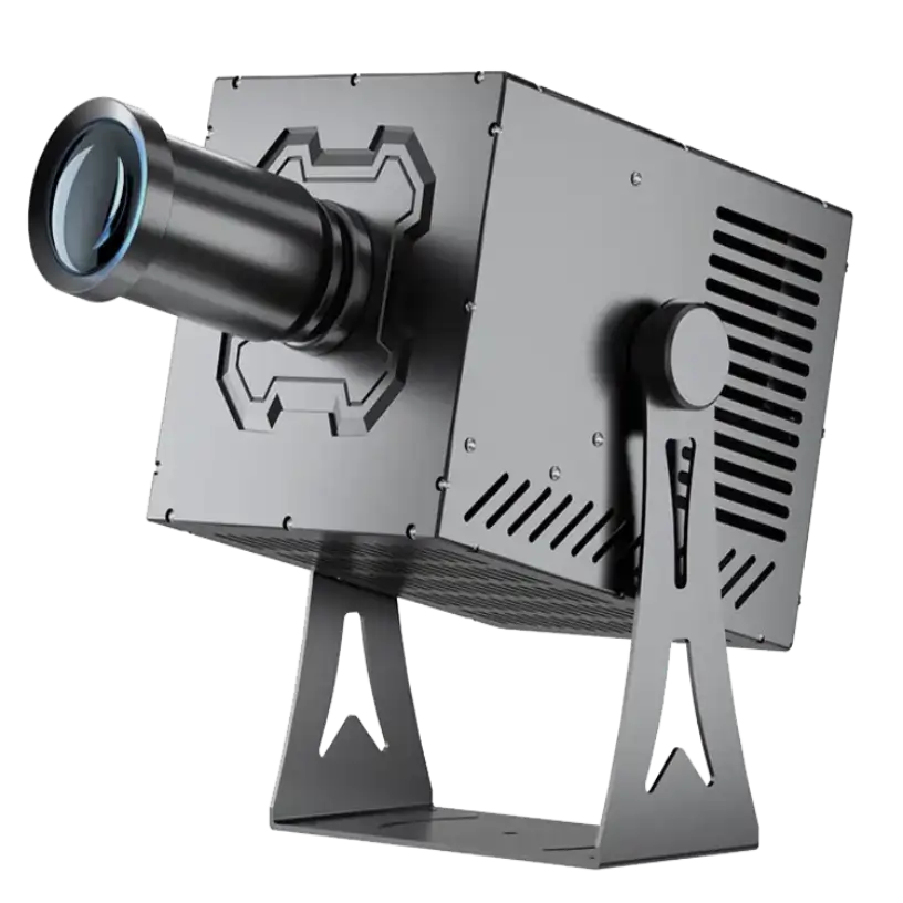 Outdoor Projector_Black_Transparent Background