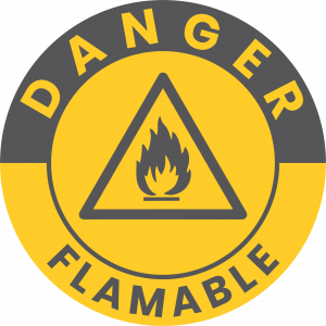 GOBO - WAREHOUSE SIGN - Danger Flamable 2.png