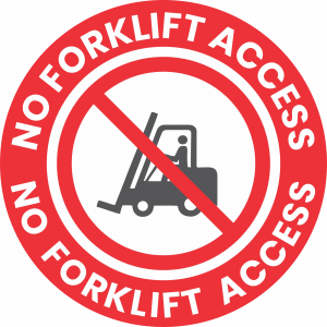 GOBO - WAREHOUSE SIGN - Prohibited Forklift.png