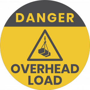 GOBO - WAREHOUSE SIGN - Danger Overhead Load 1.png