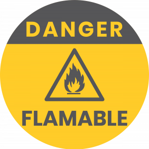 GOBO - WAREHOUSE SIGN - Danger Flamable 1.png