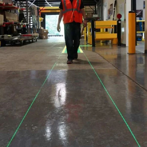 Warehouse Floor Line Laser Projectors