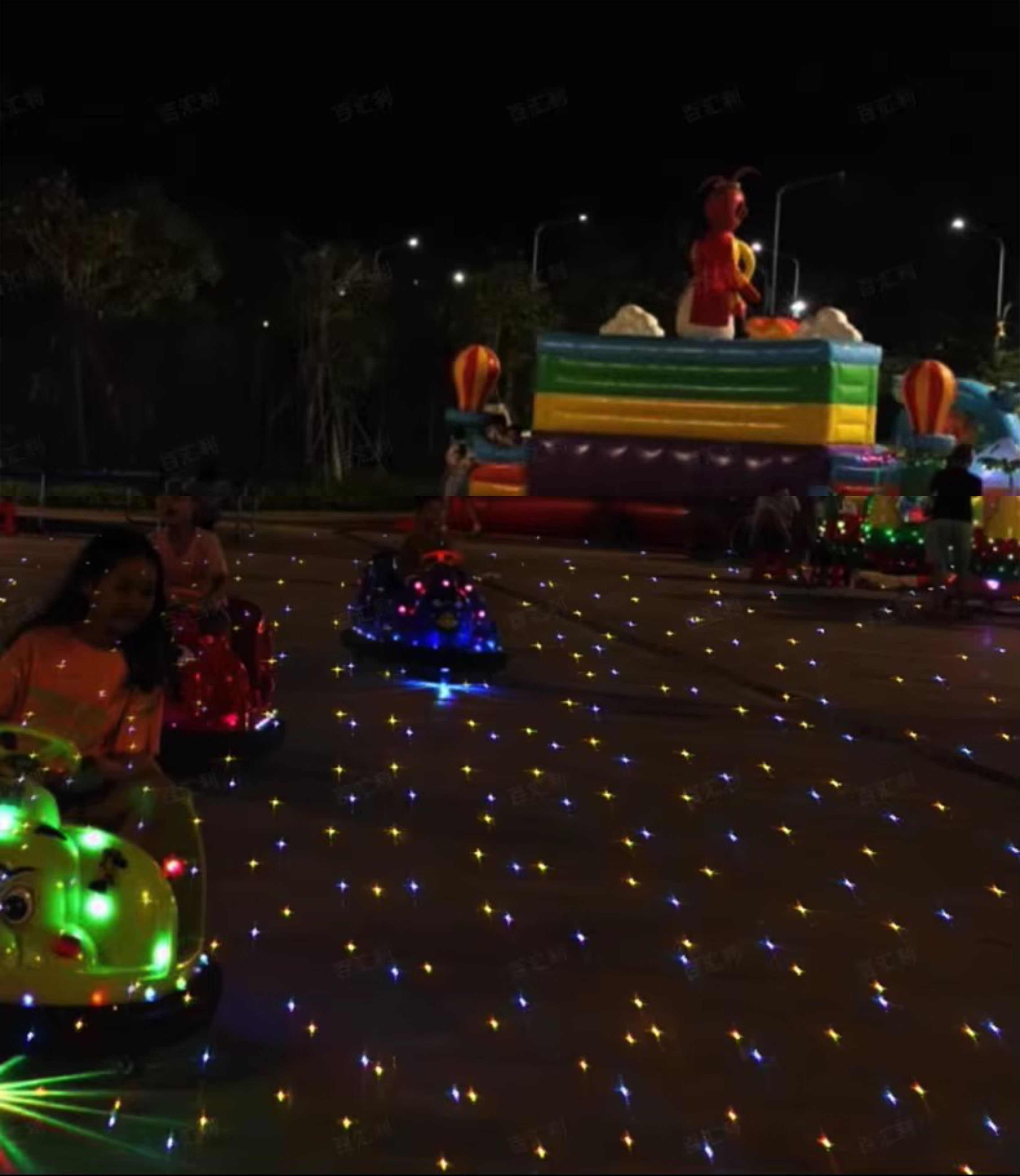 OUTDOOR DECORATIVE PROJECTOR - entrance