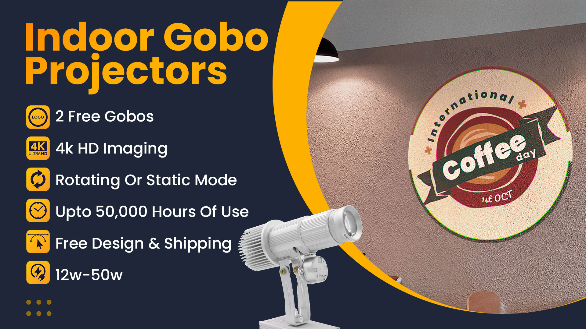 Indoor Gobo Projector 